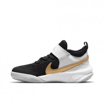 Nike Team Hustle D 10 FlyEase ''Black/Metallic Gold'' (PS)