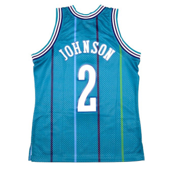 M&N NBA Charlotte Hornets '93 Swingman Jersey ''Larry Johnson''