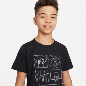 Nike Sportswear Culture of Basketball Kids T-Shirt ''Black''