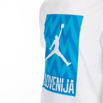 Air Jordan KZS Slovenia Jumpman Logo T-Shirt ''White''