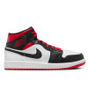 Air Jordan 1 Mid ''Gym Red Black Toe''