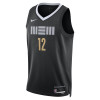 Nike NBA City Edition Memphis Grizzlies Ja Morant Jesrey ''Black''